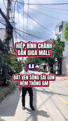 💥 Nền nền đất 55m2 - Hẻm thông 6m - Đường 27 - Hiệp Bình Chánh - 6.6Tỷ (TL nhẹ) - DT: 4.3x13.2, xây tối đa 16m. - Đường thông 6m, kế nhà hàng Bên Sông, Giga Mall, Phạm Văn Đồng. - Hướng Đông Nam và cách sông 50m, mát mẻ. #thamnhadat #hiepbinh #gigamall #phamvandong #quoclo13 