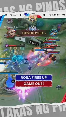 RORA FIRES UP!🔥 #MPLPH #MPLPhilippines #MLBB #MobileLegendsBangBang #EsportsPH  