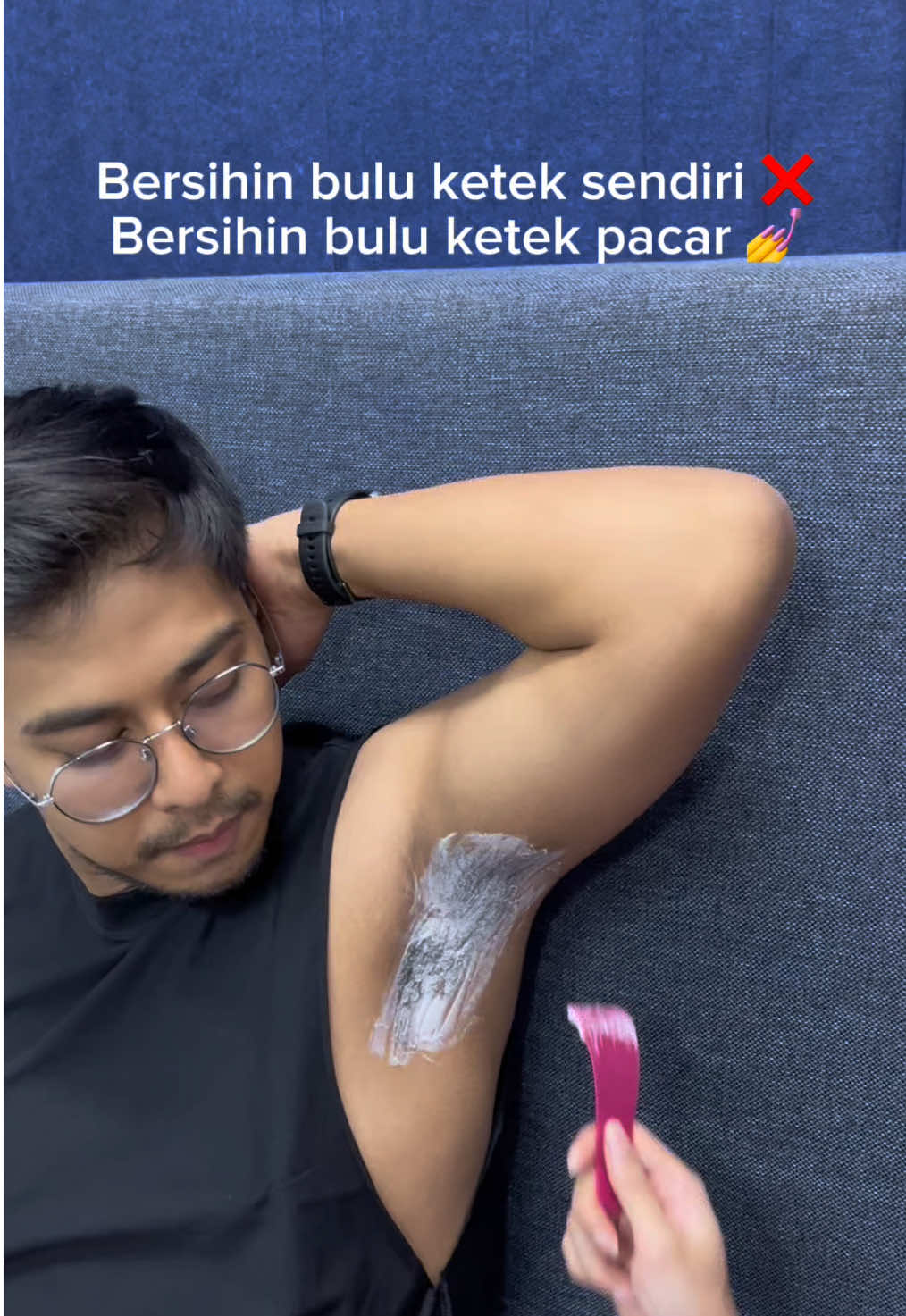 Tag pacar kamu yang mau diilangin bulu keteknya 🫢 #VeetPure #YouGlowGirl 