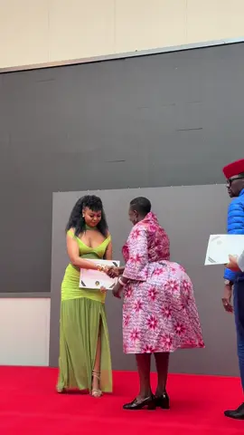 ABOUT YESTERDAY. @super_choice_brands_award  Helping award Ruth Odinga 🌹🏆🏆🏆