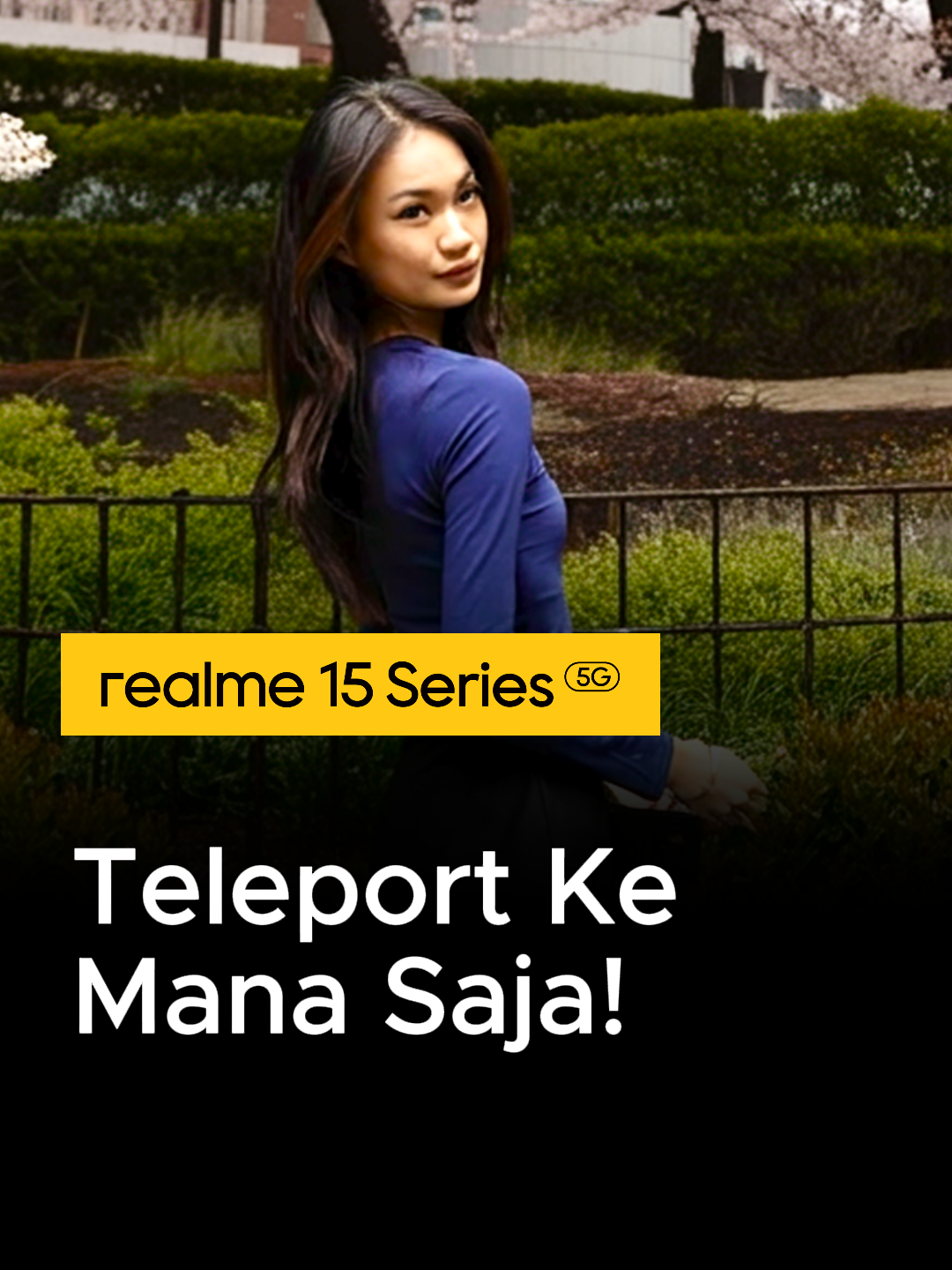 It teleports you anywhere in the world! Ke mana seterusnya??? #realmeMY #AIeditgenie #realme15Series5G.