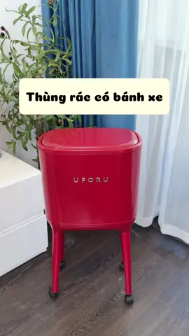 Tiện lợi mà kiểu dáng cũng mới lạ lắm nè #uforu #uforumall #thungrac #thungraccobanhxe #xuhuong 