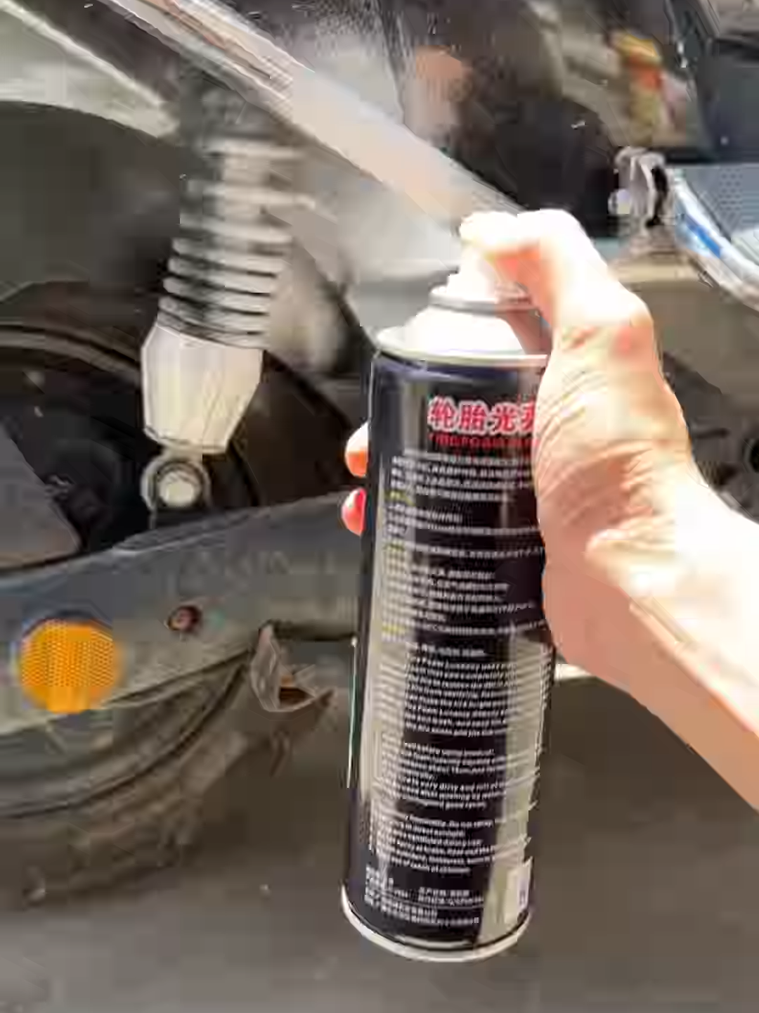 Tire Foam Cleaner High Gloss Wax #tirefoamcleaner #tirecleaner #foamcleaner #carcare #carwash #motor #motorcycle #ride