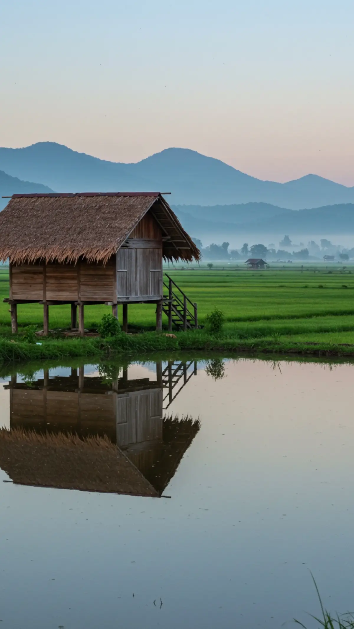 Countryside of Cambodia #ជីវិតអ្នកស្រែ #ទេសភាពស្រុកស្រែ🌄🏜️🌱🌼🌾🐟 #ធម្មជាតិ #fyp 