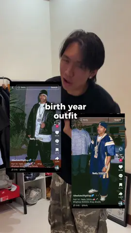 My birth year outfit, 2000s streetwear. Am I officially an Unc? 🥹😭 #streetwear #StreetStyle #baggyjeans #leatherjacket #2000s 