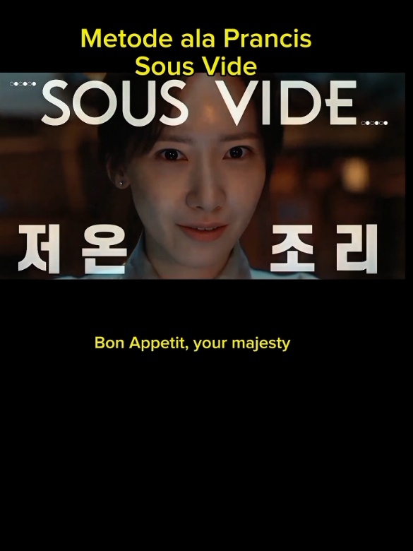 Tekhnik mengempukkan daging ala Prancis Sous Vide #bonappetityourmajesty #leechaemin #limyoona #fyp 