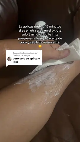 Respuesta a @Chelitha De Melgar #rozinofacialdepilatycream#cremadepiladoraconaceitedecocoysabila#cuidadodelapiel #bigote#eliminatusbellitosdelapiel 