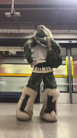 Fur boots, cargos, skirt and jacket made by me!! @nj.clothed on ig x