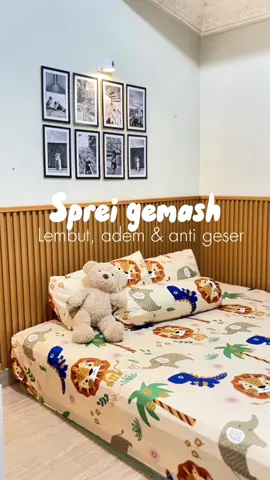 Membalas @matchalatteee sprei gemash homemade double karet🤍 lembut nyaman dan anti geser #sprei #spreihomemade #spreihomemademurah #spreikarakter 