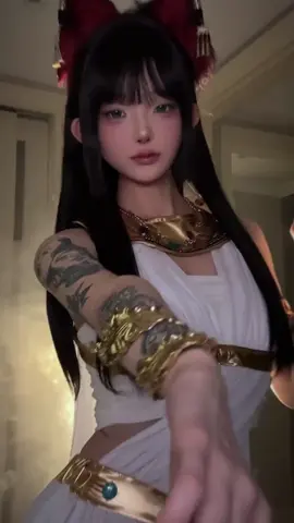Egyptian cat Dance trend  #cosplays #cosplaymakeup #treandingvideo #animecosplay  #cosplaylivrechallenge 