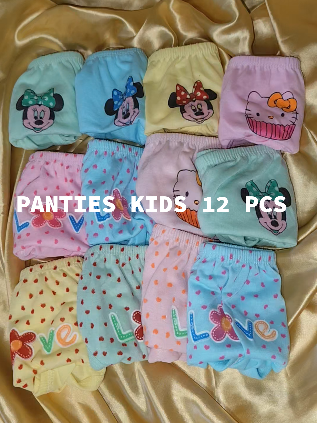 kids panty 12 pcs  #kids #underwear #underwearforkids #kidswear #panties 