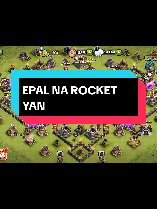 EPAL NA ROCKEY YANNN#trending #ragebait #clashtok #fyp #clashofclans 