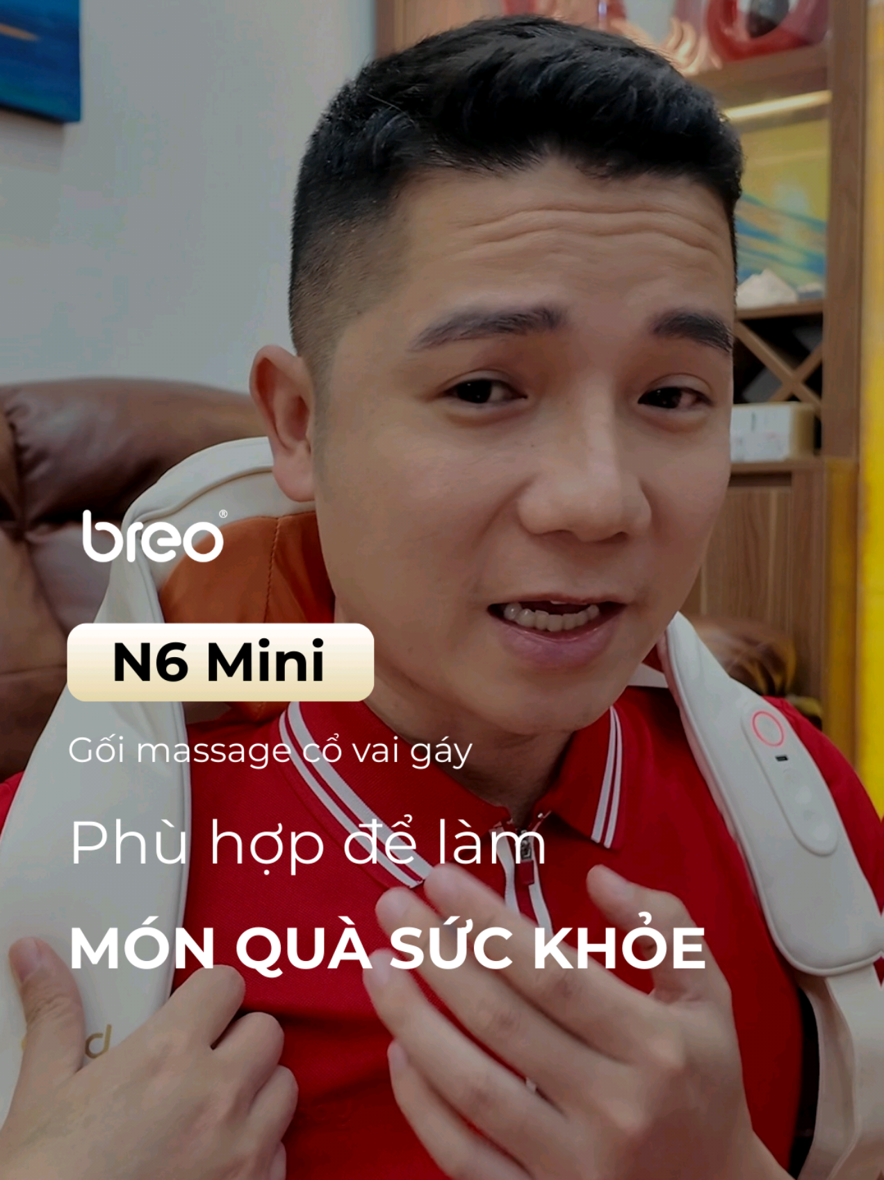 Món quà dành tặng bố mẹ và cho bản thân thì còn lựa chọn nào ngoài Breo nữa 😊 #breovietnam #breon6mini #maymassagecovaigay #relax #foryou 