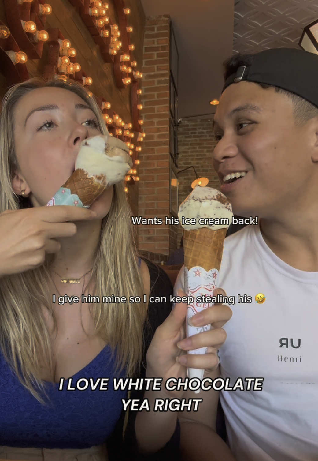 Taste testing Jogja’s best ice cream 🍦✨💞 #indonesia #tempogelato #tempogelatojogja #FoodieCouple  #Couplegoals #FoodVlog #DessertTime #SweetTooth #Yummy
