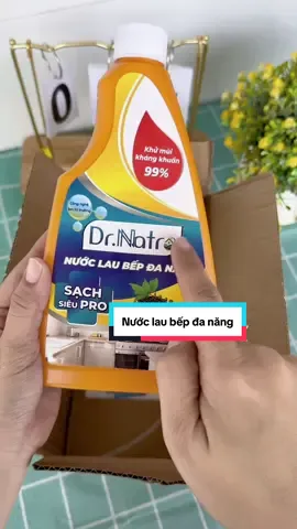 Nước lau bếp đa năng làm sạch dầu mỡ, vết bẩn, khử mùi kháng khuẩn, hương cà phê dễ chịu  #emtrang908 #nuoclaubep #drnatro #nhabep #dodungnhabep 