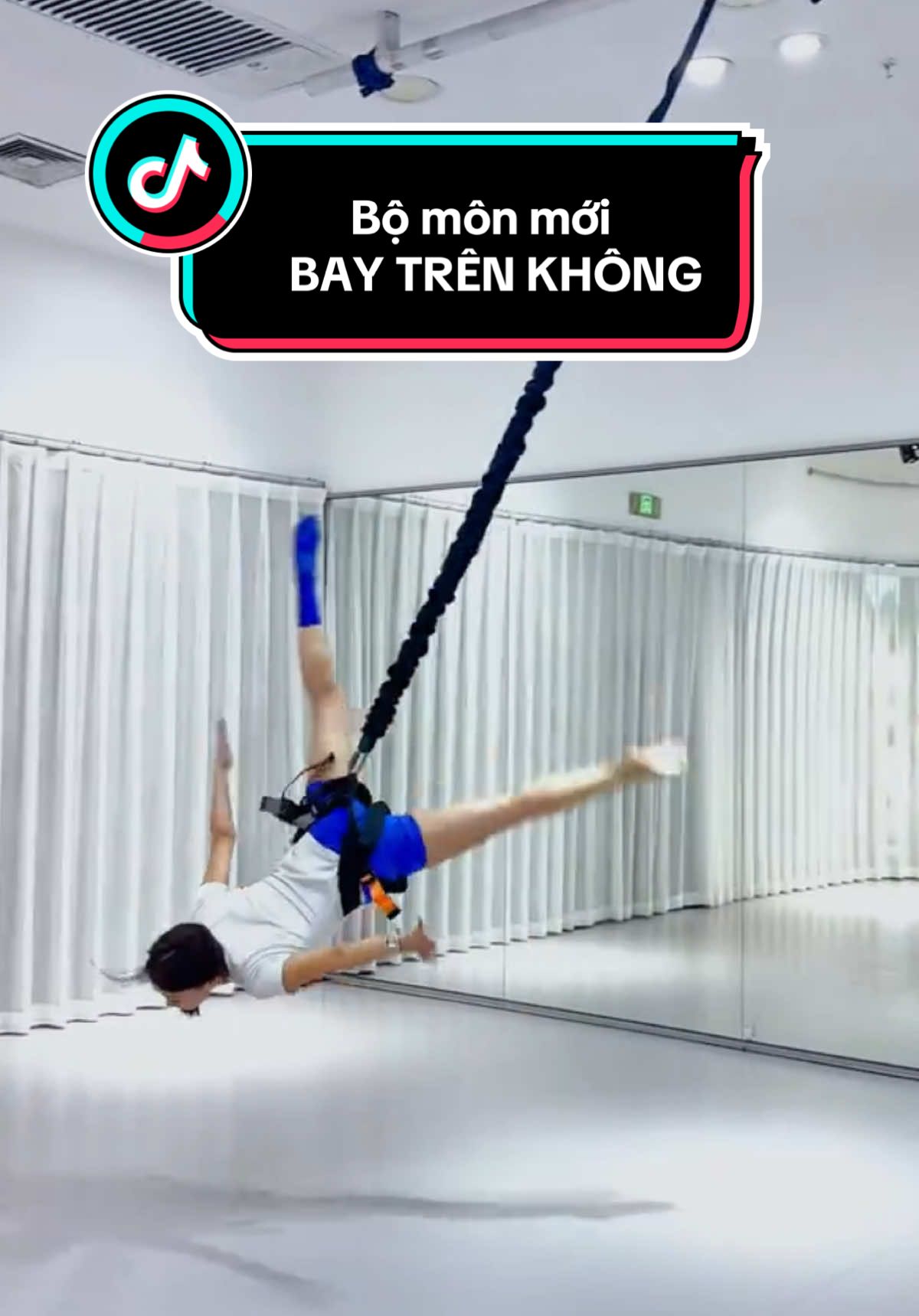 Bà nào mê thử thách thì chốt môn này liền 😜🚀 #bungeeworkout #tapbay #bungeevietnam #bungeehcm #bungeefitness 