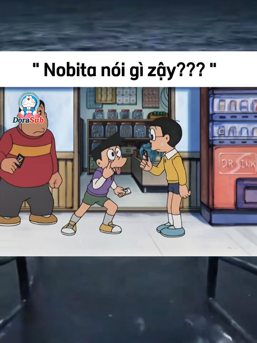 Có ai nghe Nobita nói gì hông 🐧 #doraemon #nobita #suneo #doraemonlongtieng #fyp 