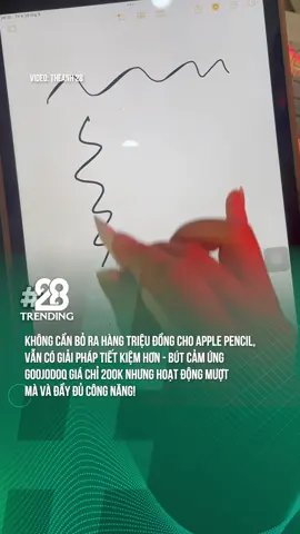 GOOJODOQ Bút Cảm Ứng Cho iPad #theanh28 #butcamung #butcamungipad #goojodoq #theanh28trending 