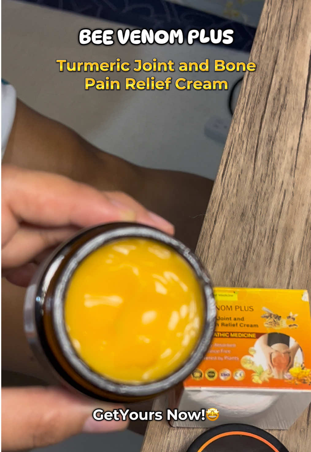 BEEVenomPlus — your pain relief cream! 💯😌 #fyp #beevenom #jointpain #jointpainrelief #beevenomturmeric 