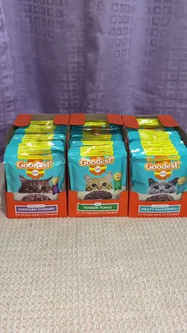 The best talaga itong Goodest! All time fave ng mga pusa ko 😻 #goodest #catfood #wetfood #catwetfood #goodestcatfood 