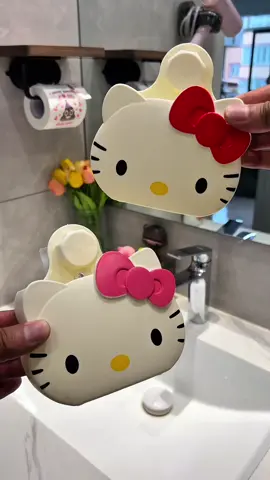 Hộp đựng đồ hình mèo siêu dễ thương, có thể đựng lược, sữa rửa mặt và khăn mặt đã qua sử dụng, siêu đẹp và tiện dụng!! #hopdungdotreotuong #tienich #giadungnhatam #thietthuc #jizonguyen 
