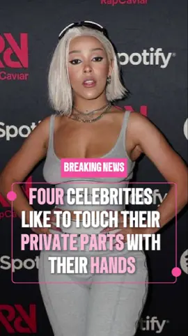 Four celebrities like to touch their private parts with their hands on the stage. The last one is really too bold!#celebrity #foryou #usa #us #fyp 