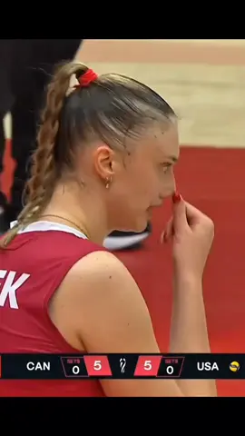 น้องเบอร์ 18 อีกครั้งสำหรับพี่ๆที่ชื่นชอบและติดตามน้อง #annasmrek #volleyballcanada #volleyballworld #วอลเลย์บอลหญิงชิงแชมป์โลก2025 
