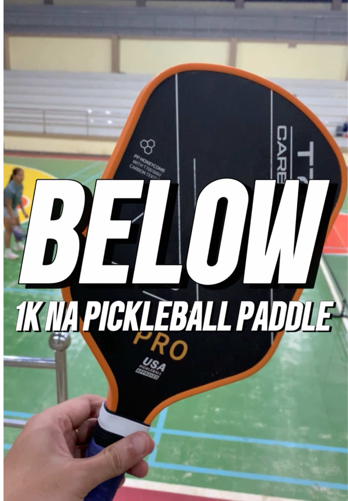 Below 1k na pickleball paddle, try mo tong t700 #pickleball #pickleballpaddle #pickleballislife #pickleballhighlights #pickleballtiktok 