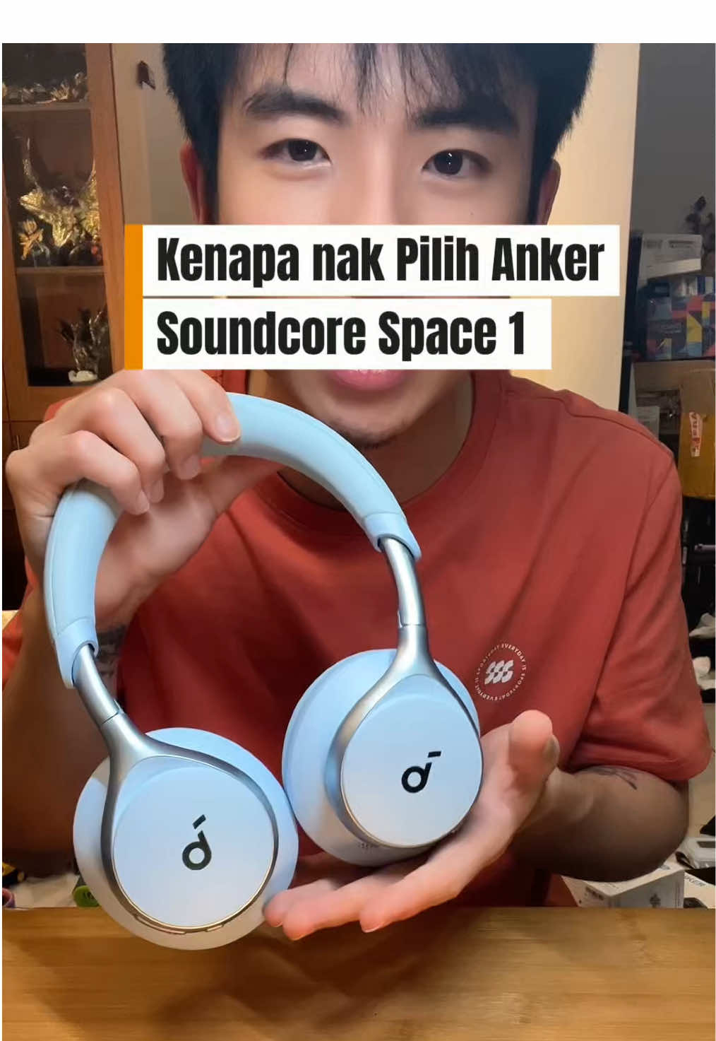 Headphone masih No 1 dalam hati dalam TikTok Shop 💪😎 #aligoodguy #soundcorespaceone #ankersoundcore 