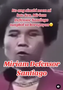 #political #curraption #miriamdefensorsantiago #davaotrending #davao #tiktokviral 