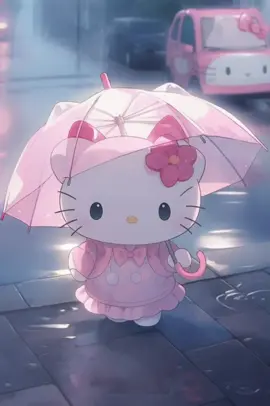 Hello Kitty walking in the rain with an umbrella ☔🐱🎀 Isn’t she so cute? Perfect for your wallpaper or profile photo ✨ 빗속에서 걸어오는 우산 쓴 헬로키티 ☔🐱🎀 너무 귀엽지 않나요! 캡처해서 배경화면이나 프사로 쓰기 딱 좋아요 ✨ 雨の中を歩いてくる傘をさしたハローキティ ☔🐱🎀 本当にかわいくないですか？ 壁紙やアイコンにぴったり ✨ 撑着伞在雨中走来的凯蒂猫 ☔🐱🎀 是不是超级可爱！ 截图当壁纸或头像最合适 ✨ Hello Kitty đi trong mưa với chiếc ô ☔🐱🎀 Dễ thương quá phải không! Chụp màn hình dùng làm hình nền hay avatar đều xinh ✨ Hello Kitty caminando bajo la lluvia con un paraguas ☔🐱🎀 ¿No es adorable? Perfecta para fondo de pantalla o foto de perfil ✨ Hello Kitty marchant sous la pluie avec un parapluie ☔🐱🎀 N’est-elle pas trop mignonne ? Idéale pour fond d’écran ou photo de profil ✨ #키티 #헬로키티 #HelloKitty #Sanrio #Kawaii