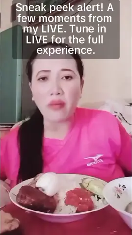 Sneak peek alert! A few moments from my LIVE. Tune in LIVE for the full experience. #tiktoklive #livehighlights