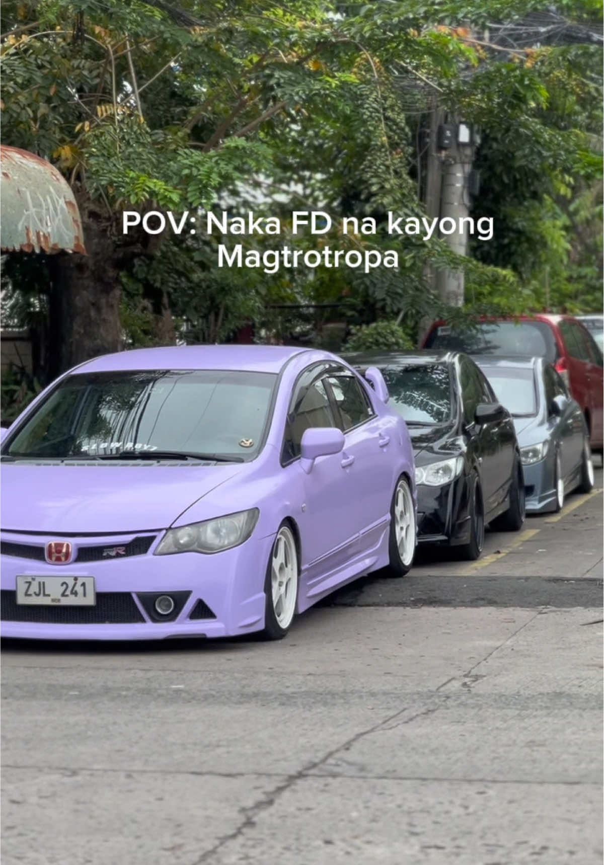 Just A Dream💭 #fyp #hondacivic #FD #airsuspension #loweredcarsoftiktok 