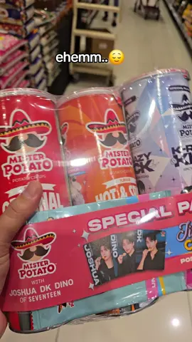 naseblah kita keje Aeon..hahahha..🤣🤣🤣 #seventeen #misterpotato #specialpack 