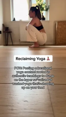 Reclaiming yoga one step at a time #authenticyoga #yogaforbeginners #yogateaching #indianyogateacher #fyp 