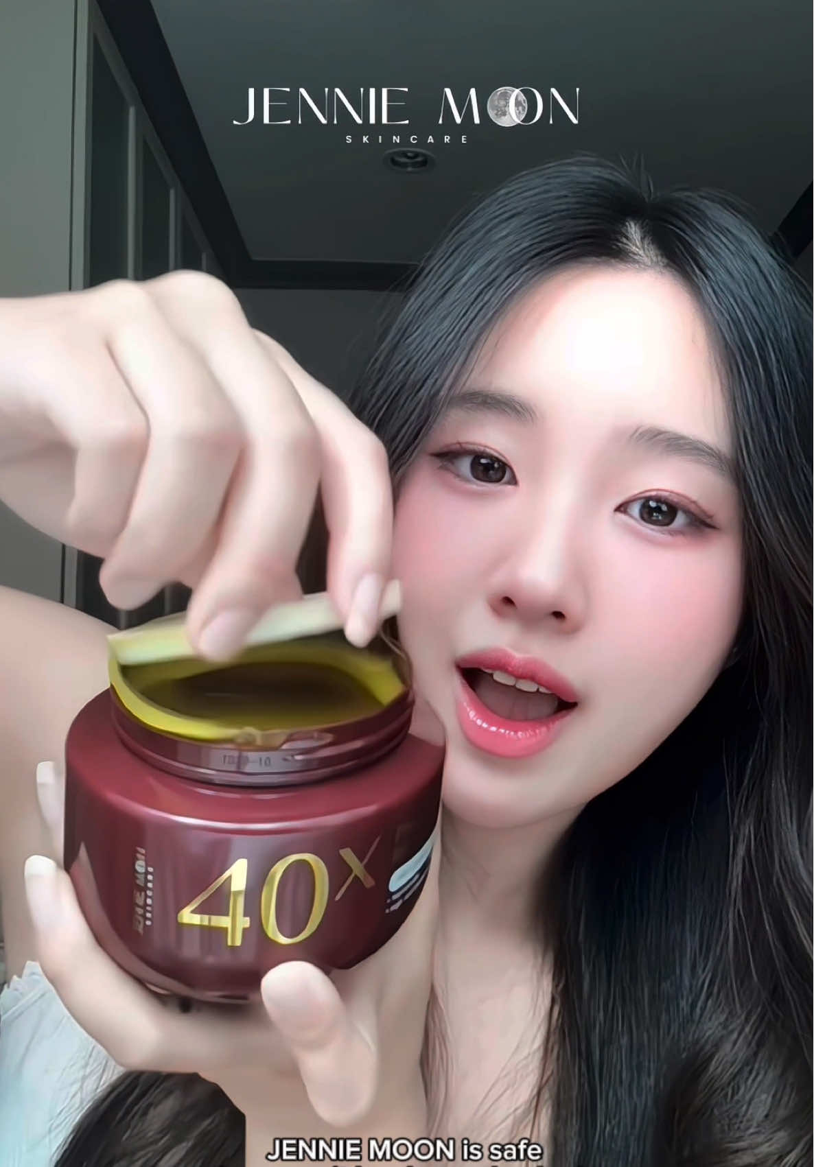 One touch, endless glow ✨ #JennieMoon40X #JennieMoonOfficial #ครีม40x #JennieMoon #40xBodyCream 