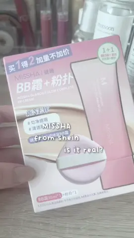 is missha from shein real? Yesstyle rewards code HEART00 Stylevana code INF10HZDY #shein #missha #kbeauty #sheinhaul #yesstyle 