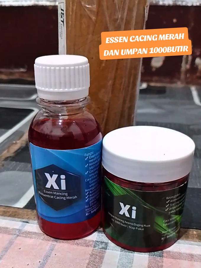 Essen mancing dari cacing merah dan umpan siap pakai 1000 butir #essenmancing #essen #essencampuranumpan #umpanmancing #Dailyshop08 