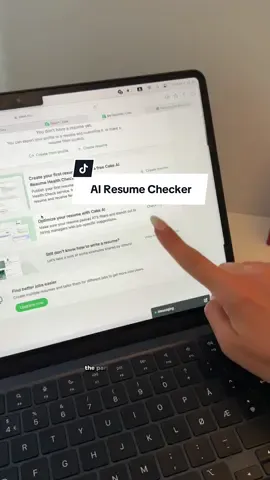 Your resume can look as polished as your dream career with Cake’s AI 🍰 — the AI resume checker trusted by millions. And here’s the cherry on top: I have 3 premium spots to give away 🎉 Be one of the first to grab them — just hit the link in my bio to be the first one ✨❤️