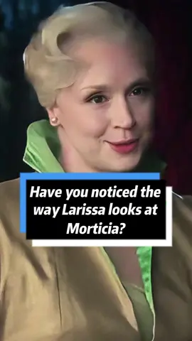 Have you noticed the way Larissa looks at Morticia? No one realizes that she has actually been in love with Morticia for a long time. #entertainment #hollywood #celebrities #foryou #wednesday #wednesdaynetflix #wednesdayaddams #larissa #morticia #usa 