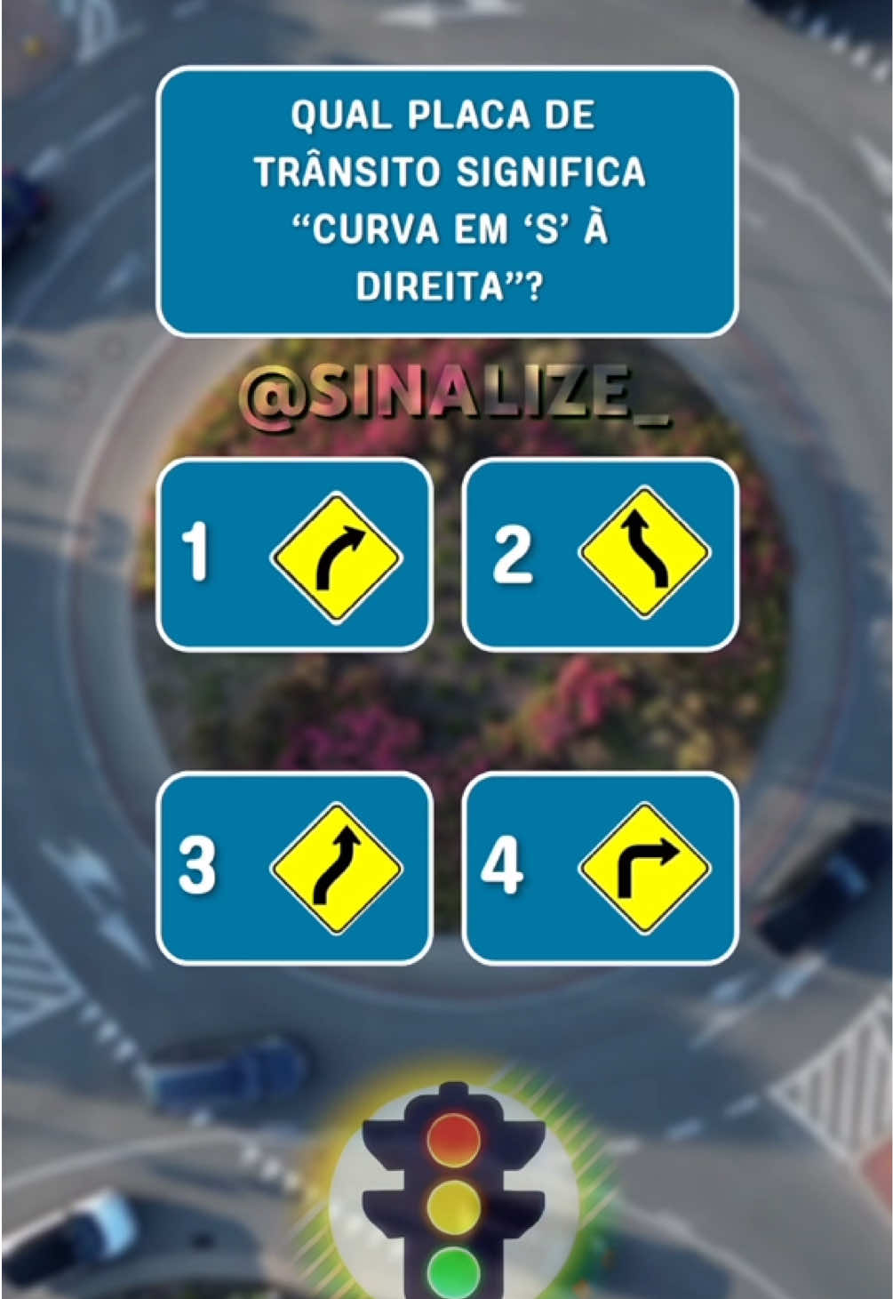🚦 Atenção, motorista! Já está no ar a PARTE 39 do nosso desafio!  Será que você realmente manda bem nas placas ou tá na hora de revisar o manual? 👀  Marca os parceiros de direção e vê quem é que domina de verdade o volante! #sinalize_ #placasdetrânsito #quizviral #desafio39 #mentetransitável