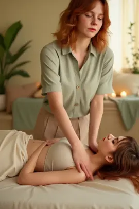 Still Chest Grounding Spread palms widely and remain still over chest. Creates safety and deep relaxation. → Save this before sleep → Follow for calming massage ideas #ASMRMassageSession #RelaxationTherapy #ChestRelease #MassageNearMe #MassageForAnxietyRelief