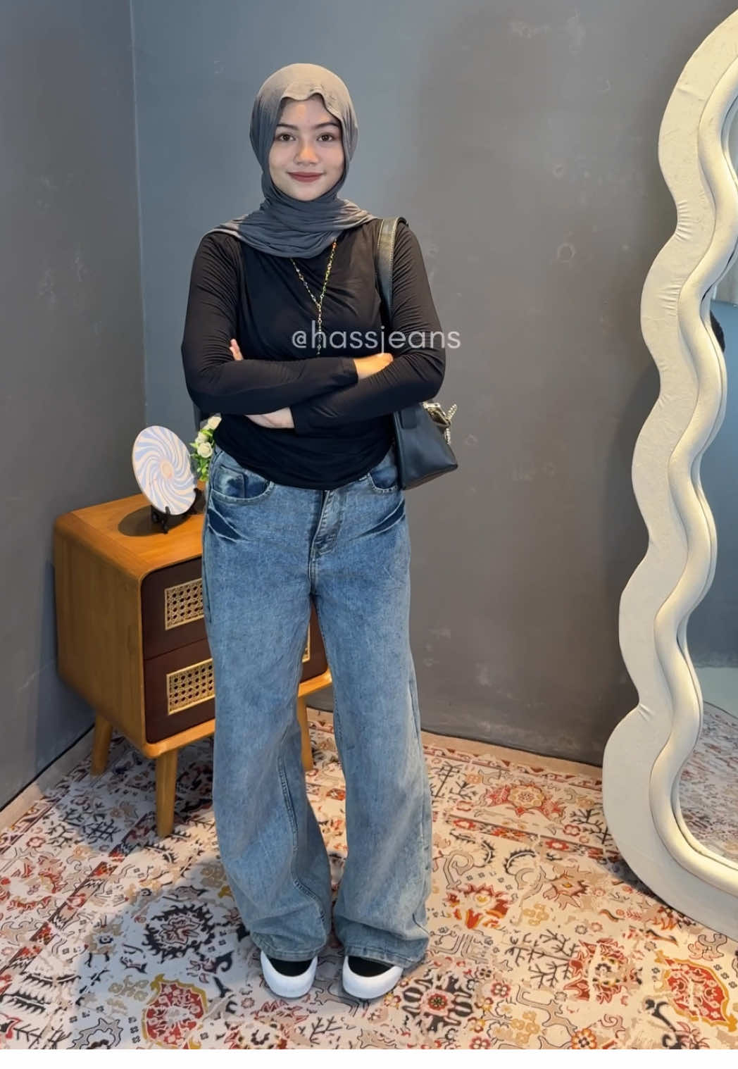 Outfit inspo jeans baggy retro 😎 #baggyjeans #jeansbaggy #baggypants #outfitinspo 