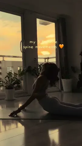 If you sit at your desk all day, make sure to move your spine before calling it a day.. your body will thank you later 🙏✨ Spinal movements don’t just improve posture, they help release tension, restore energy, and make you feel lighter in your body and mind. Remember: you don’t need to do these exact poses: listen to your body, move in ways that feel good, and honor what your spine needs. Yoga isn’t about perfect shapes or poses; it’s about connecting with yourself and feeling the difference after 💛 #SpinalHealth #DeskLifeRelief #MoveYourSpine #foryou #fyp 