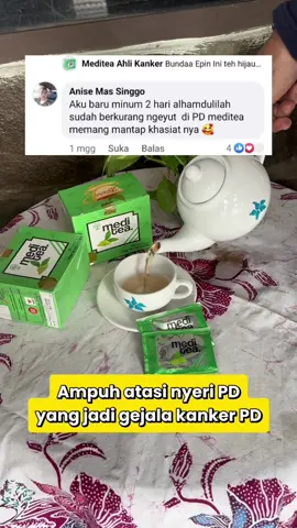 Ampuh atasi nyeri PD yang jadi gejala kanker PD #MediTea #kanker #fyppppppppppppppppppppppp 