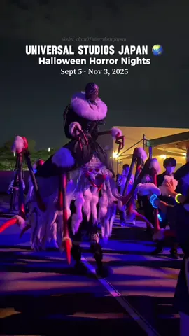 USJ’s Halloween Horror Nights is BACK! 👻  If you’re in Japan this fall make sure to stay in the park until the evening to catch a glimpse of the horror dance parades. 🫶🏼 📍 Universal Studios Japan, Osaka 🗓️ Sept 5~ Nov 3, 2025 #universalstudiosjapan #usjハロウィン #usj #japan 