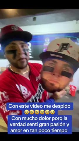 No hay forma para expresar tal sentimiento 🥹 la verdad es q en tan poco tiempo puede percibir lo q es una ciudad con deseos de triunfar de ser grande y por eso merecen mas , lastimosamente este servidor se retira de esta gran travesía como todo un filibustero 🫡 tendre mi cirugía el dia de hoy y esperemos q Dios ponga su mano poderosa y me permita volver al terreno 🥹🥹🥹🥹 quiero agradecerles a todos a mis compañeros de equipo a la dirección a la gerencia dueños y todo el q tuvo q ver con traerme a esta organización q la verdad me sentí super especial y lo mas importante q ustedes pudieron sentir esa grandeza q ustedes pueden demostrar me quedo con todos los momentos grandes 🥹🥹🥹🥹🥹 Gloria a Dios vamos a seguir navegando 🫡🫡🫡🫡🫡🫡#buenavibrasiempre #filibustero #felixperez #tiktoktrend #baseball #viralvideo #parati 