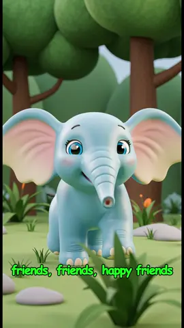 #kidslearning  happy friends 🎶✨ Let’s sing and dance together with Happy Friends Song! 👶💖 Perfect for babies and toddlers (0–4 years old). 👏 Jump, clap, and laugh with your best friend! 🌈 A bright, fun, and joyful kids’ song for everyone to enjoy. 🎵 Sing along and move along — let’s play together! #kidsong, #nurseryrhymes, #babysongs, #toddlersongs 