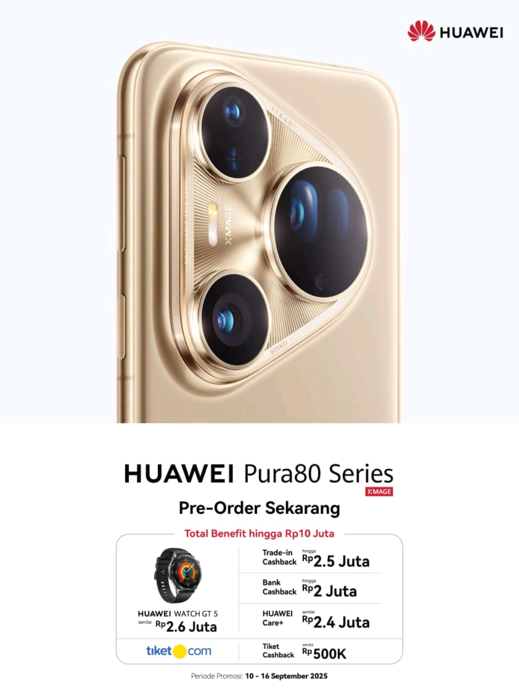 PRE ORDER NOW !!! CUKUP BAYAR 500K DAN DAPATKAN TOTAL BENEFIT 10JT #huaweinovadance  #huawei  #huaweiindoenesia  #huaweipura80 