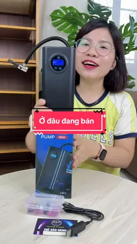 A1PRO Bơm Lốp Ô Tô Xe Máy Xe đạp, bơm đa năng, tích hợp pin sạc công suất cao, có chế độ cảm biến áp suất lốp, sử dụng tiện lợi dễ dàng #hangxinhtuoi 